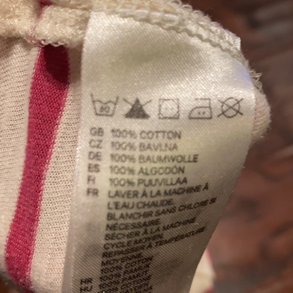 H&M L.O.G.G. Pink striped Tank top 4-6 months - Picture 4 of 5